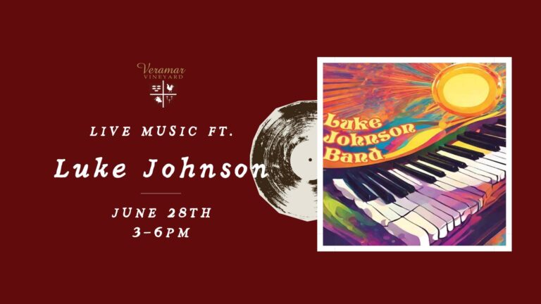 Live Music with Luke Johnson Band at Veramar Vineyard