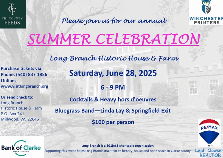 Summer Celebration at Long Branch