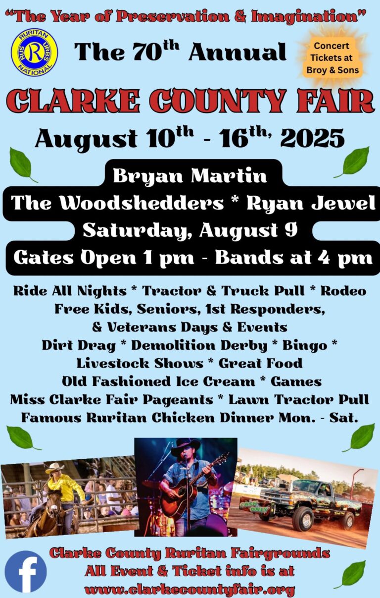 70th Annual Clarke County Fair