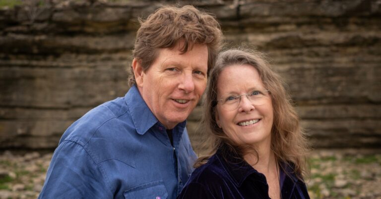 Tim O’Brien with Jan Fabricius at Barns of Rose Hill
