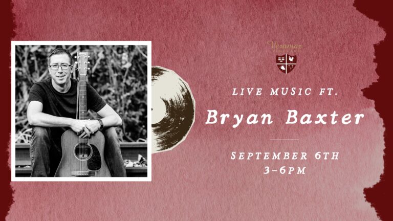 Live Music with Bryan Baxter at Veramar Vineyard