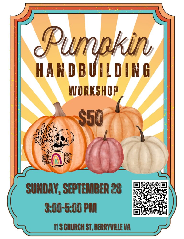Pumpkin Hand Building Workshop