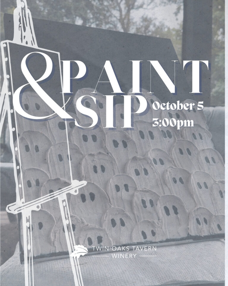 Paint & Sip at Twin Oaks Tavern Winery Paint & Sip at Twin Oaks Tavern Winery