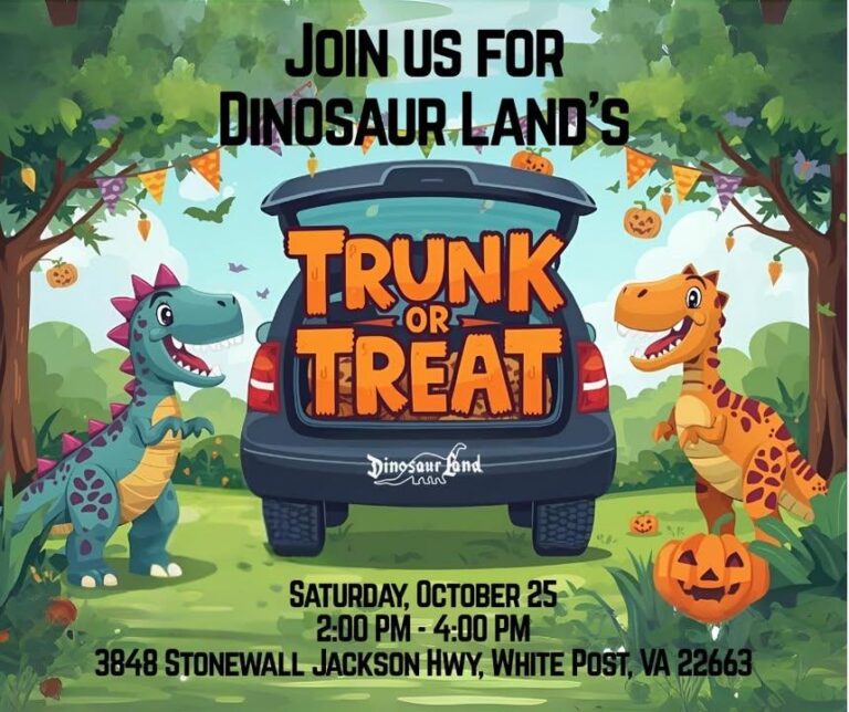 Dinosaur Land Trunk or Treat