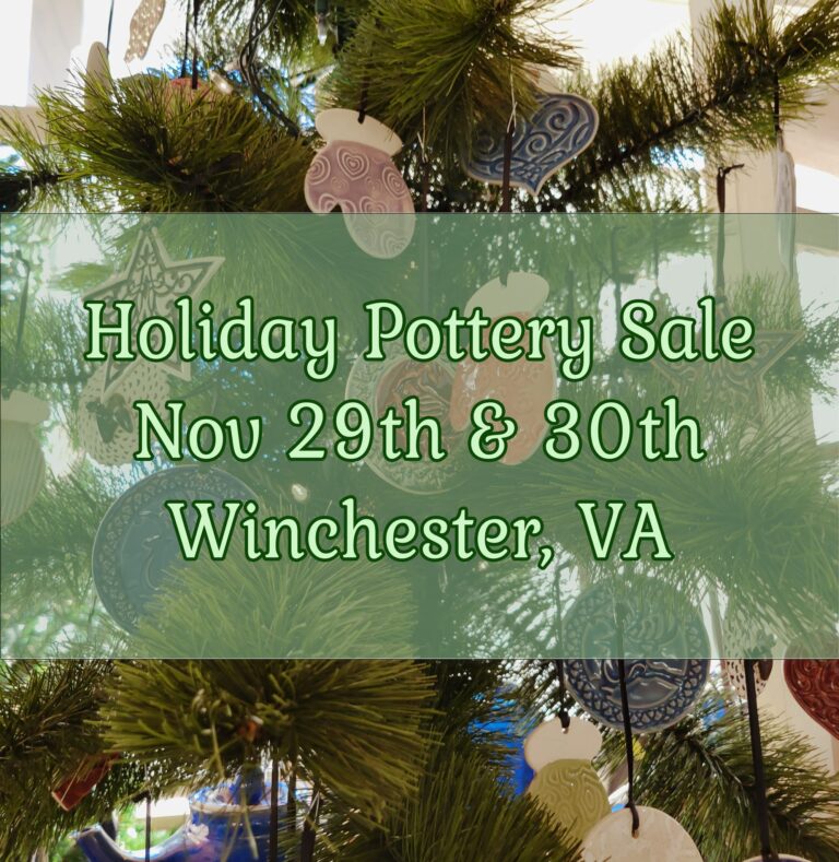 Shenandoah Potters Guild Annual Holiday Pottery Show