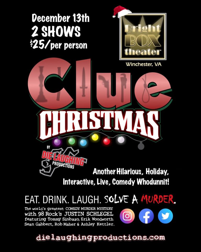 “Clue Christmas” – A Murder Mystery Comedy Show
