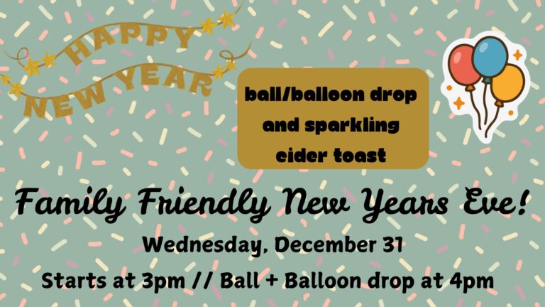 Family Friendly New Year’s Eve