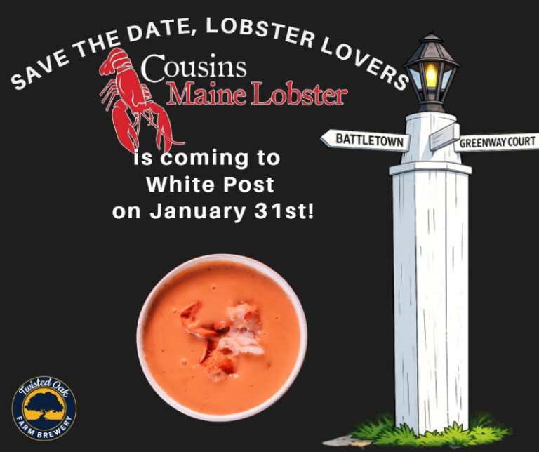 Cousins Maine Lobster at Twisted Oak Farm Brewery Cousins Maine Lobster at Twisted Oak Farm Brewery