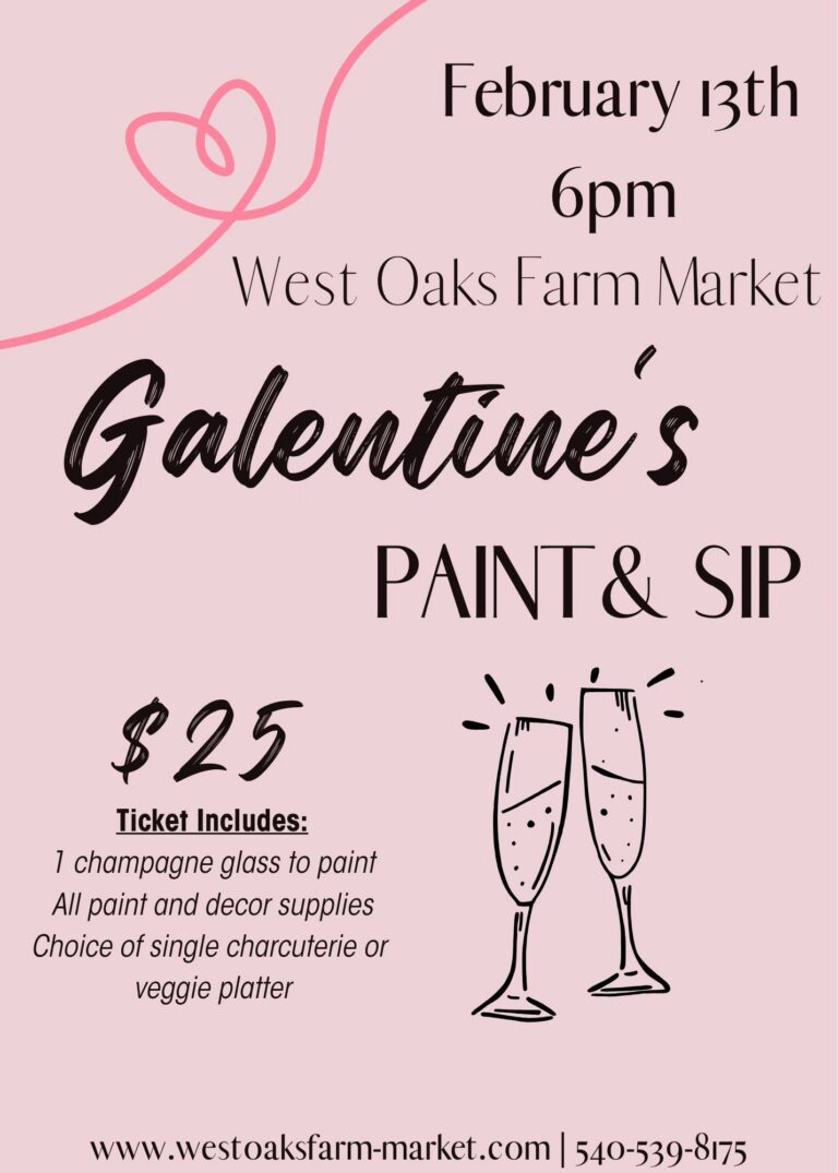 Galentine’s Paint and Sip