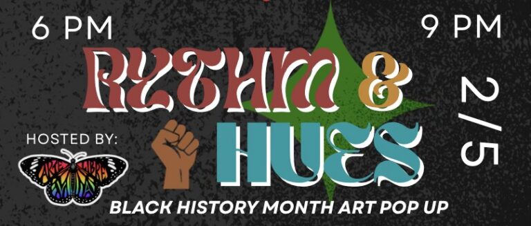Rhythm & Hues Black History Month Art Pop Up