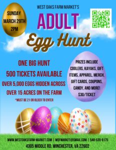 West Oaks 7th Annual Adult Egg Hunt