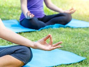 Yoga in the Gardens at MSV