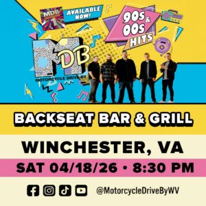 90s & 00s Night in Winchester at Backseat Bar & Grill