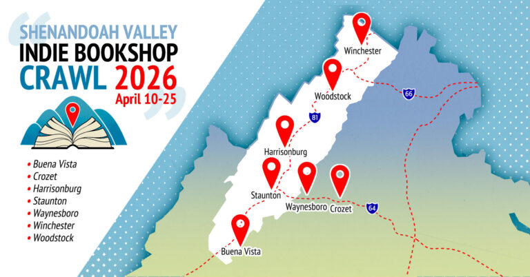 Shenandoah Valley Indie Bookshop Crawl 2026