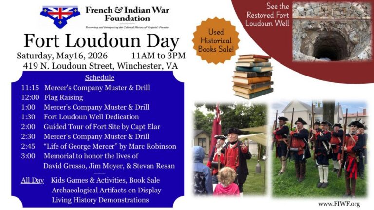 Fort Loudoun Day Living History Event