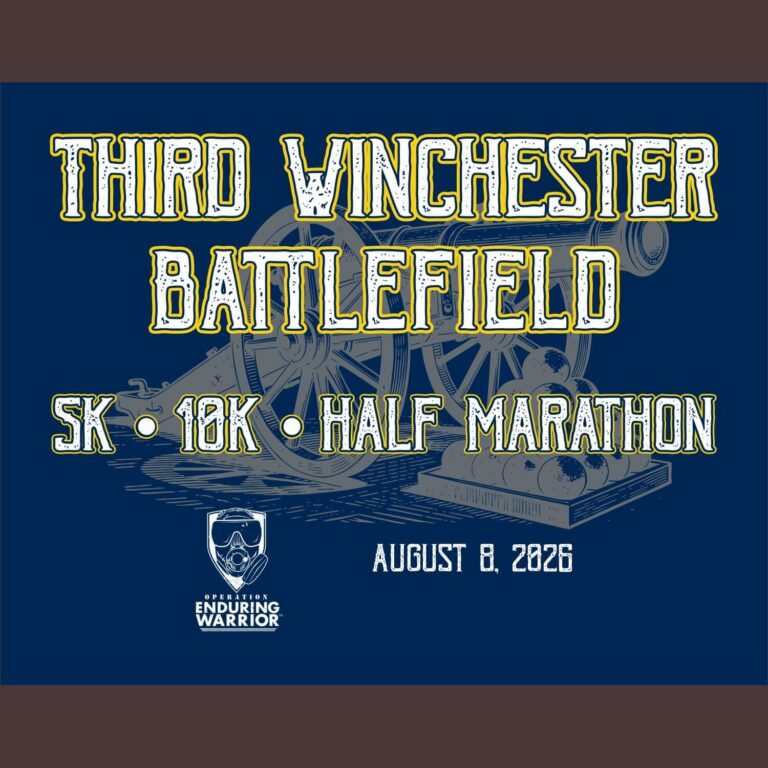 Third Winchester Battlefield 5k, 10k, and Half Third Winchester Battlefield 5k, 10k, and Half