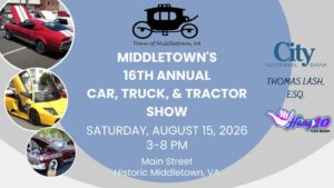 Middletown’s Annual Car, Truck, & Tractor Show