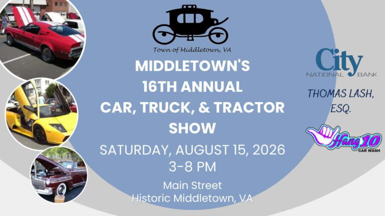 Middletown’s Annual Car, Truck, & Tractor Show Middletown’s Annual Car, Truck, & Tractor Show
