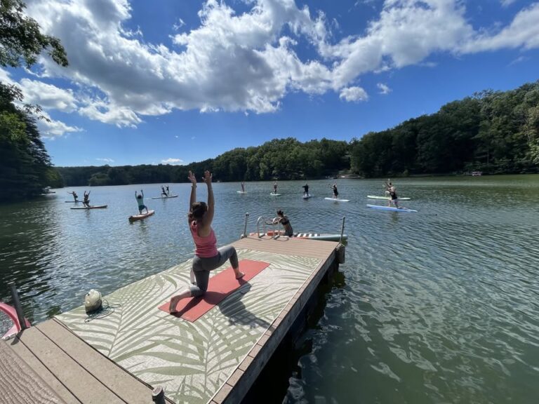 Stand Up Paddleboard Yoga