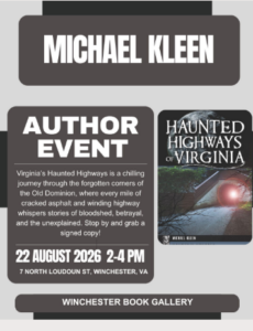 Author Event: Michael Kleen – Haunted Highways of Virginia