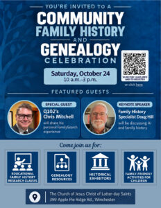 Family History and Genealogy Celebration