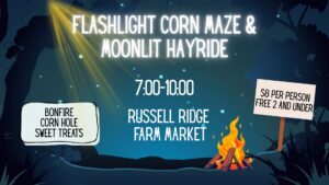 Flashlight Corn Maze and Moonlit Hayride